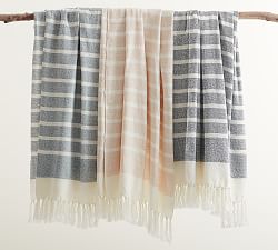 Everywhere Striped Outdoor Throw