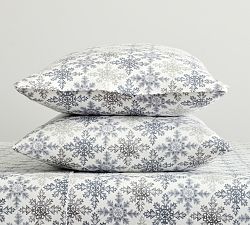 Frosty Snowflake Pillowcase  - Set of 2