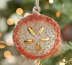 Glitter Sand Dollar Ornament