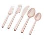 Monique Lhuillier Marlowe Rose Gold Flatware
