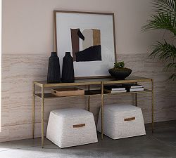 Naini Metal Console Table (68.5")