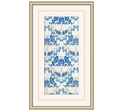 Nouvea Floral Pattern Framed Prints