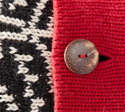 Cozy Knit Sweater Snowflake Pillow Cover