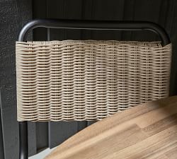 Tulum Wicker Patio Stacking Outdoor Dining Chair