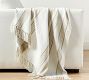 Modern Farmhouse Handwoven Striped Throw