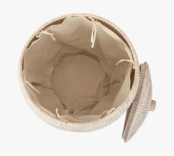 Tava Rattan Beehive Laundry Hamper with Lid