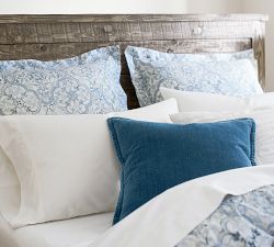 Briella Tile Print Organic Percale Sham