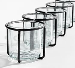 Dani Handcrafted Circular Candle Holders﻿