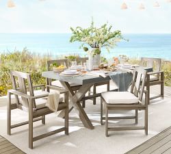 Indio Eucalyptus Outdoor Dining &amp; Armchairs