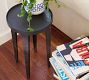 Jamie Round Metal Accent Table (12")
