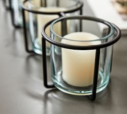 Dani Handcrafted Circular Candle Holders﻿