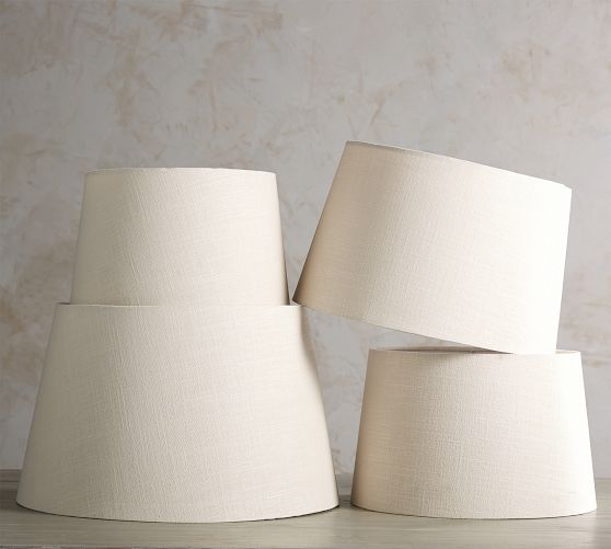 Gallery Textured Linen Tapered Lamp Shade - Thumbnail 5