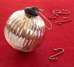 Open Box: Ornament Hooks, Set of 50 - Silver