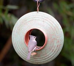 Steel Fly-Thru Bird Feeder