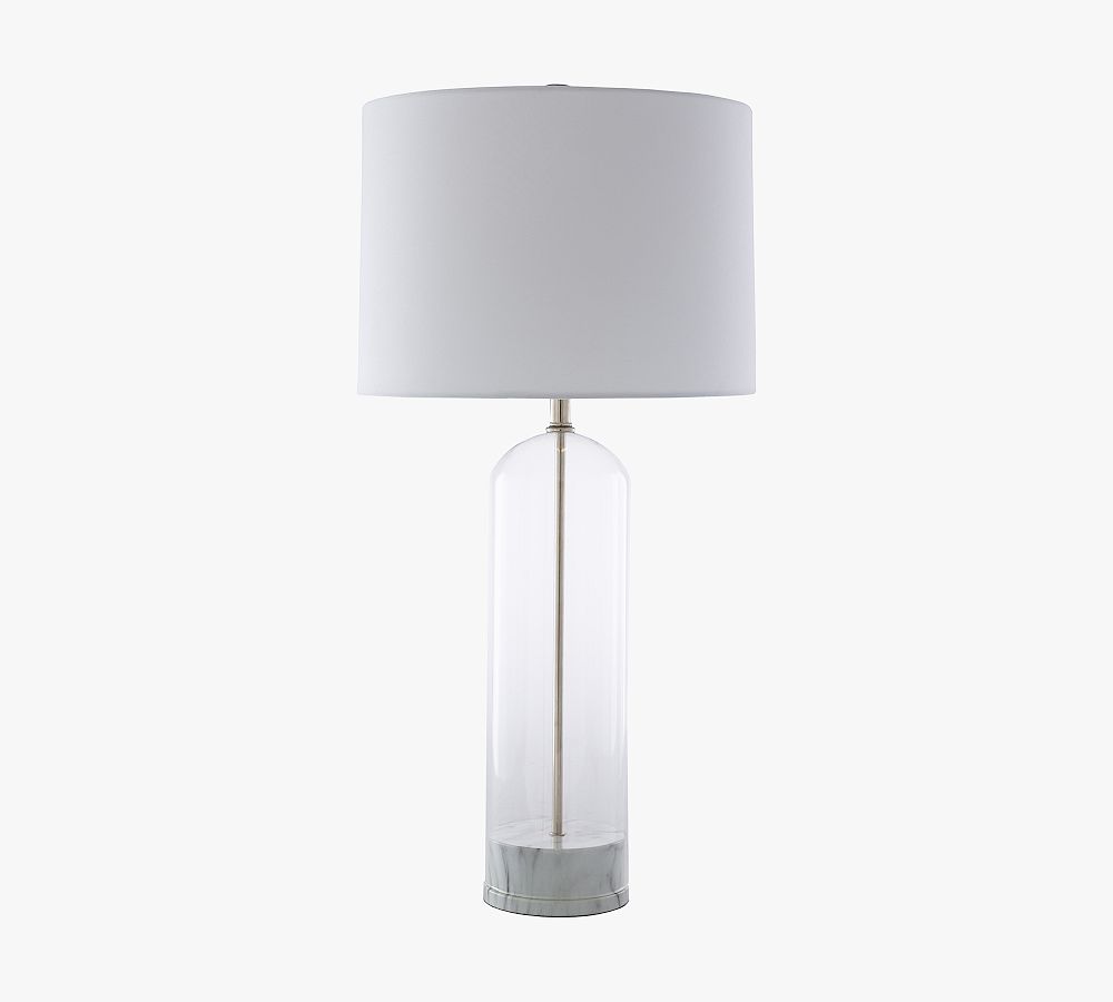 Belorun Hand-Blown Glass Table Lamp (29") by Pottery Barn