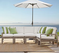Build Your Own - Indio Eucalyptus Outdoor Sectional Components