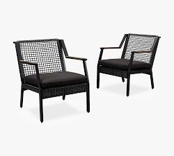 Pottery Barn Klein Lounge Chair - Thumbnail 4