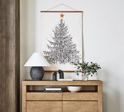 Light Up Holiday Tree Banner