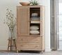 Sausalito Cane Armoire (40")