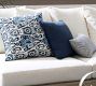 Sunbrella® Delphi Ikat Outdoor Pillow