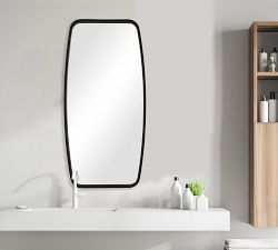 Elsa Curved Rectangular Wall Mirror