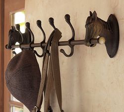 Horse Row of Hooks