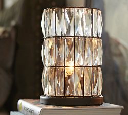 Adeline Crystal Ambient Accent Lamp (10")