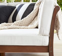 Chatham Mahogany 5-Piece Armless Sectional