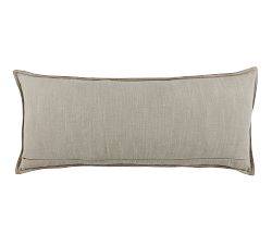 Gaona Leather Long Lumbar Pillow