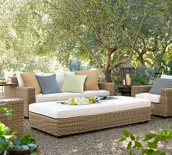 Gingham Outdoor Pillow