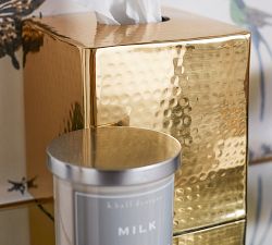 Hammered Brass Bath Accessories