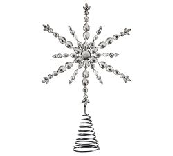 Jeweled Snowflake Tree Topper