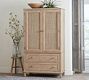 Sausalito Cane Armoire (40")