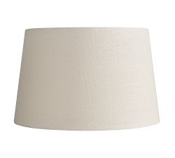 Gallery Textured Linen Tapered Lamp Shade (14"-20")
