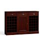 Modular Bar Buffet With Double Wine Grid (54")
