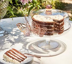 Monique Lhuillier Papillion Ornaments, Set of 4