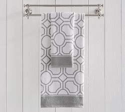 Nova Jacquard Quick-Dry Bath Towel