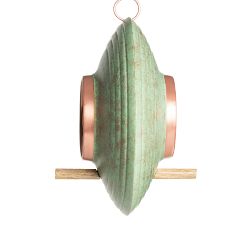 Steel Fly-Thru Bird Feeder