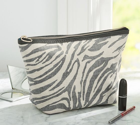 Zebra Cosmetic Pouch