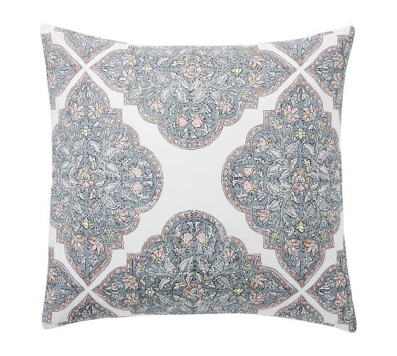 Amiri Organic Medallion Print Sham