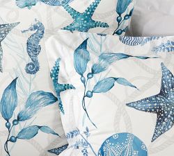 Catalina Coastal Organic Cotton Duvet Cover