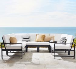 Faux Natural Fiber Pom Pom Outdoor Pillow