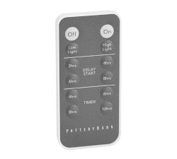 Standard Flickering Flameless Candle Remote Control