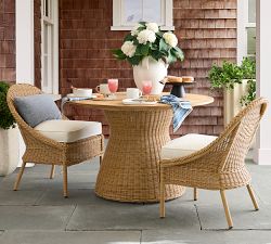 Westport Wicker Outdoor Dining Side Chair