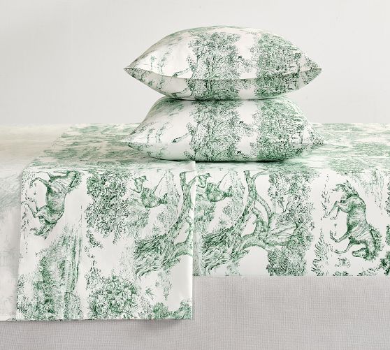 Brandon Maxwell Groveland Toile Sheet Set