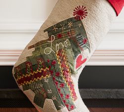 Dream Tree Quilted Stocking