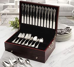 Walnut Flatware Storage Box