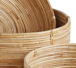 Cane Rattan Basket Sets