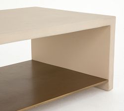 Concrete Rectangular Coffee Table (48")