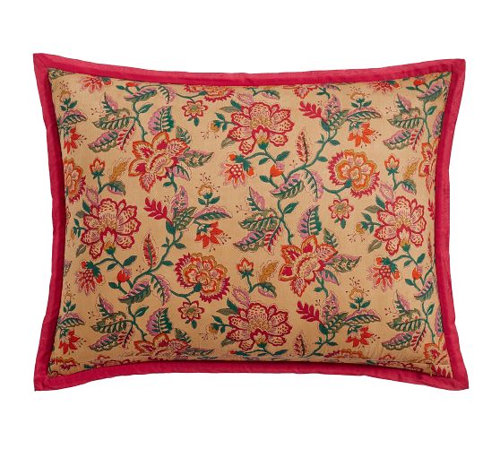 Pottery Barn Lucile Reversible Quilted Sham - Thumbnail 2